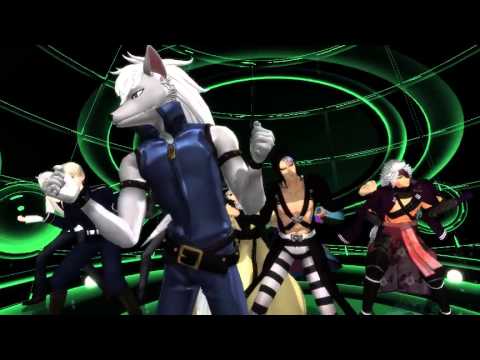【MMD】銀髪っぽいお兄さん達でone・two・three