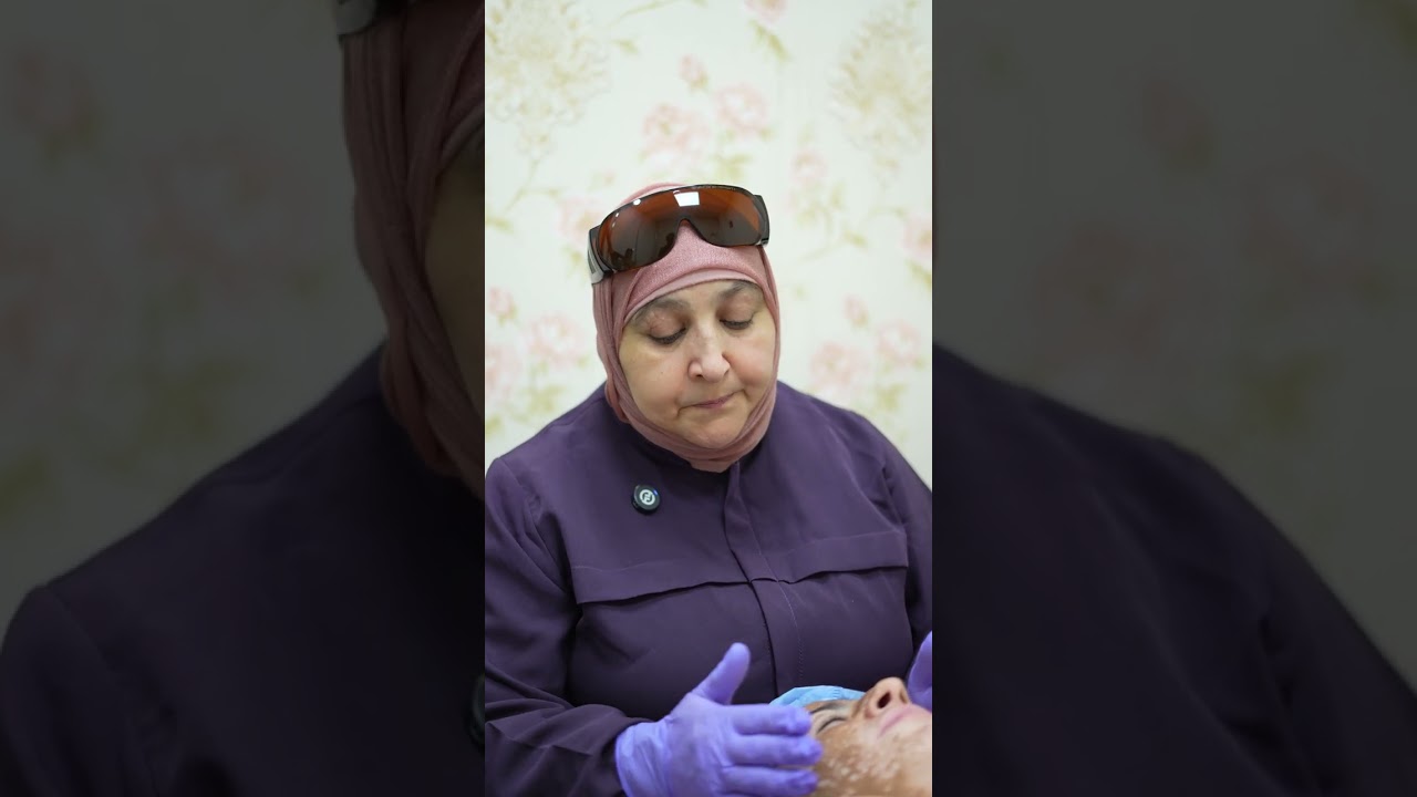 عملية  قصر الصبغى مع الدكتورة هناء احمد المدرس