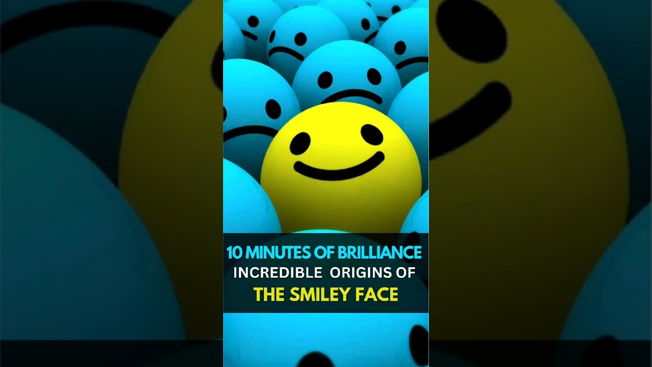 Smiley Face : A 10 minute Sketch that made history ⚡Facts #amazingfacts #emoji #viral #newvideo