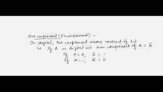12-03-2026/digital electronic /1s, 2s,complement method of addition, subtract