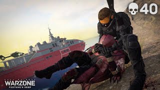 40 Kills On Fortune’s Keep Solo Gameplay - Warzone 3 🔥