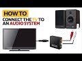 How to connect TV to RCA Audio System | Optical to RCA