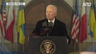 'There Will Continue to Be Hard and Very Bitter Days': Biden Speaks in Warsaw