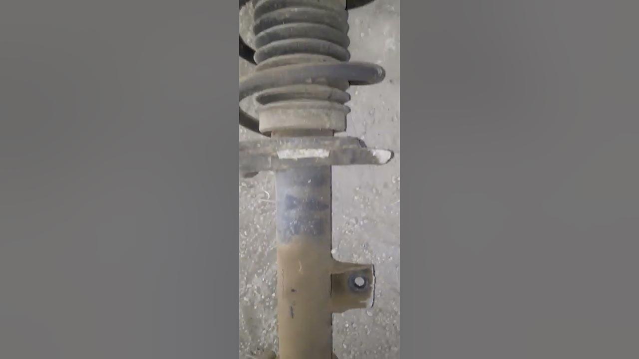 TATA nexon front shock absorber leakage problem shorts viralshorts 