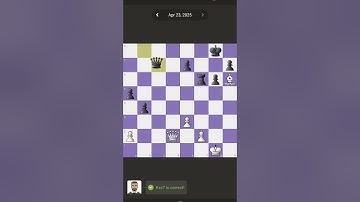Daily Chess Puzzle April 23, 2025 #chess #chessgame #chesstactics #chesspuzzle #chesscom #gaming