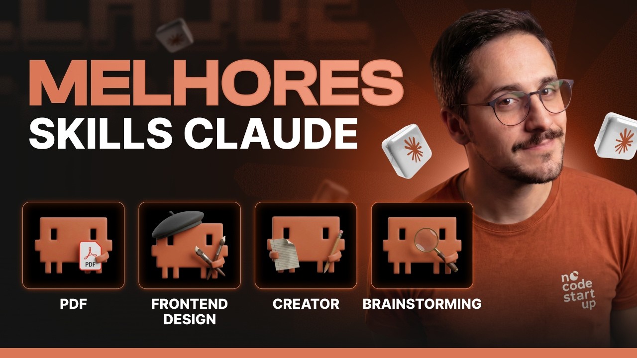 As 18 SKILLS Obrigatórias para você usar no CLAUDE CODE - YouTube