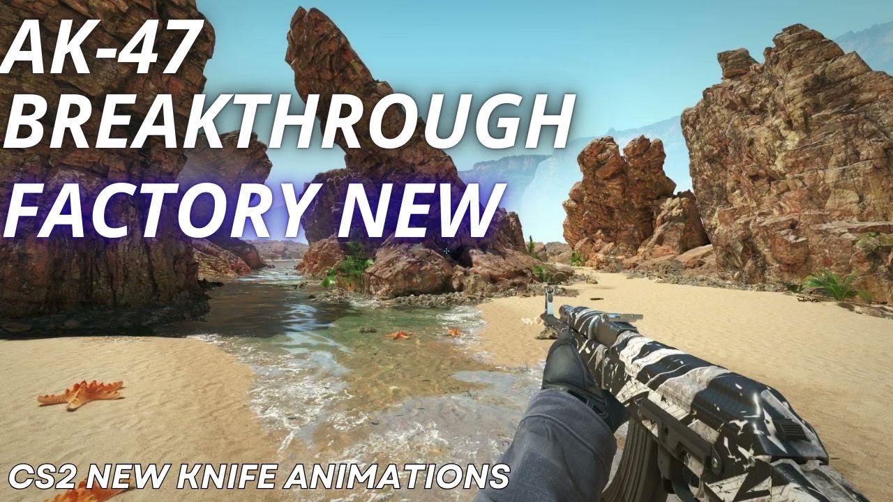 AK-47 Breakthrough | CS2 Skin Showcase - YouTube