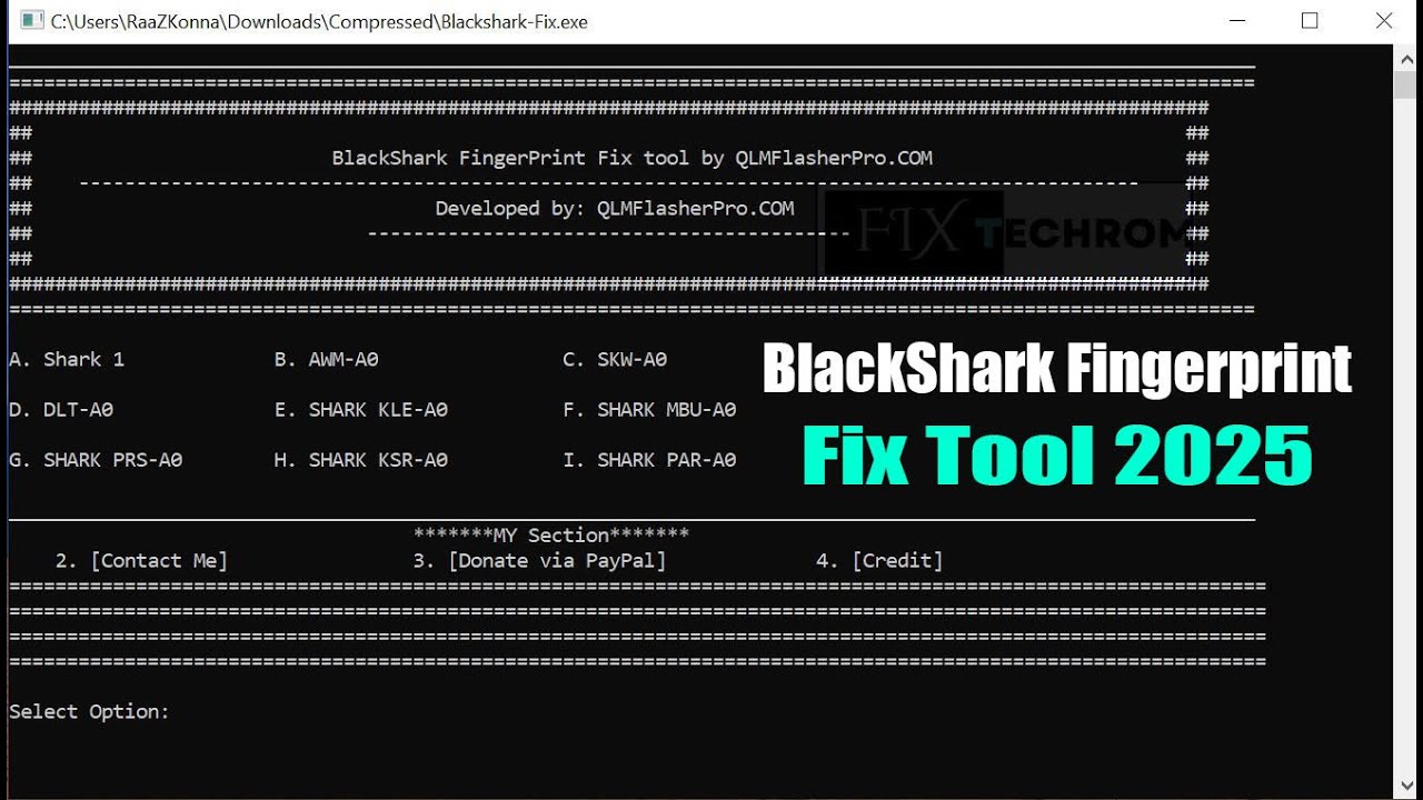 BlackShark Fingerprint Fix Tool 2025 | Fix issues Fingerprint Sensors