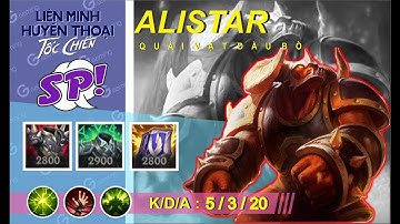 [LMHT Tốc Chiến] Alistar trợ thủ mẫu mực || Lối chơi và cách lên đồ ||