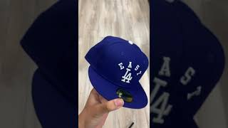 EAST LOS ANGELES DODGERS NEW ERA 59FIFTY FITTED HAT GREY UNDER BRIM