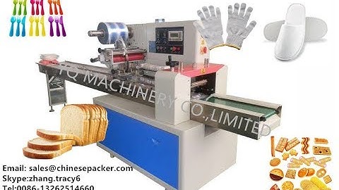 Demo video 2 installing back side sealing horizontal flow packing machine best price