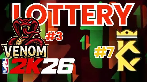 CRAZIEST NBA Draft Lottery EVER?!? || NBA 2K26 Vegas Venom Draft Only Rebuild E.4