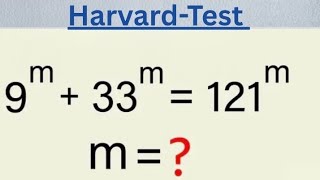 Solving for m in this nice Algebra equation | Math Olympiad Mathematics