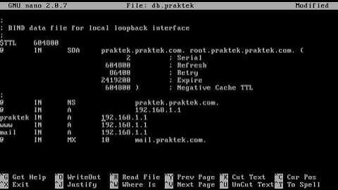 tutorial konfigurasi Linux Debian 5 0 Lenny sebagai DNS Server