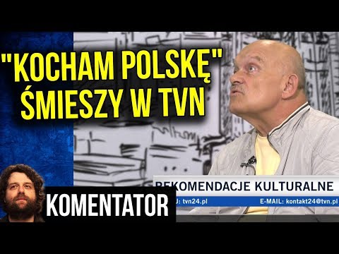 "Kocham Polskę" Przeszkadza i Śmieszy Gwiazdy TVN w TVN24 - Komentator