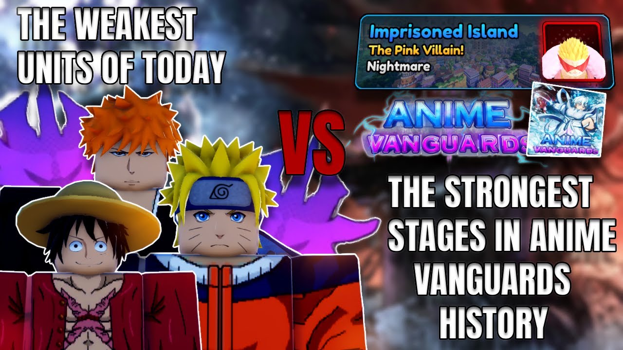 The Big Three RARES VS The HARDEST STAGES in Anime Vanguards!