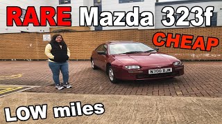 We got a LOW mile Mazda 323f and its VERY RARE?
