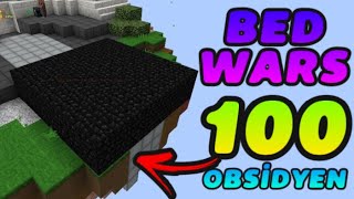 YATAĞI 100 OBSİDYEN İLE KAPATMAK !?! w/ ZutZut_YT ( CRAFT RİSE - BED WARS )