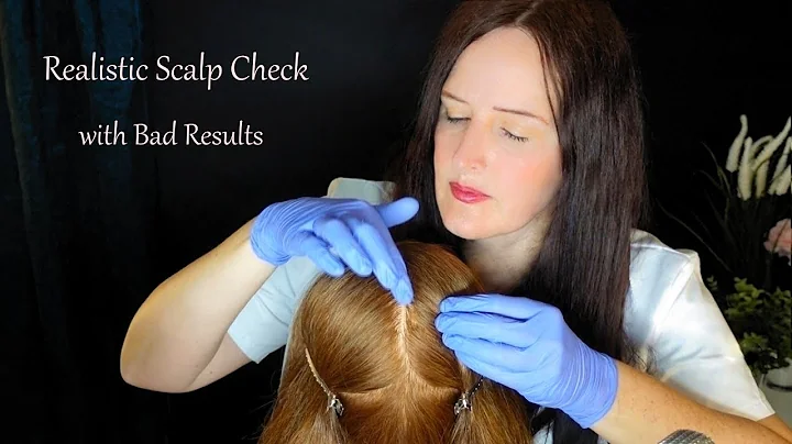 ASMR Realistic Scalp Check with Bad Results & Crinkly Test Paper (Whispered)