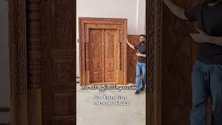 Wooden Teak Wood Door Design #doors #door #woodendoor #homedecor #furniture #shorts #short #viral