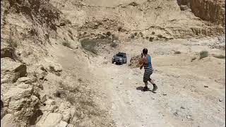 My pajero at the israeli desert.   פאג&#39;רו נחל דרגות