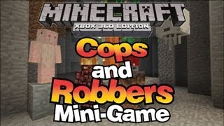 Minecraft Xbox 360 Cops & Robbers Mini-Game with Friends