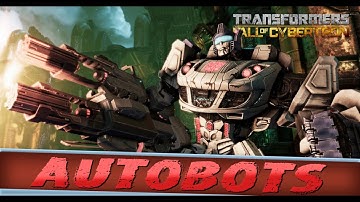 TRANSFORMERS: FALL OF CYBERTRONE. ALL AUTOBOTS