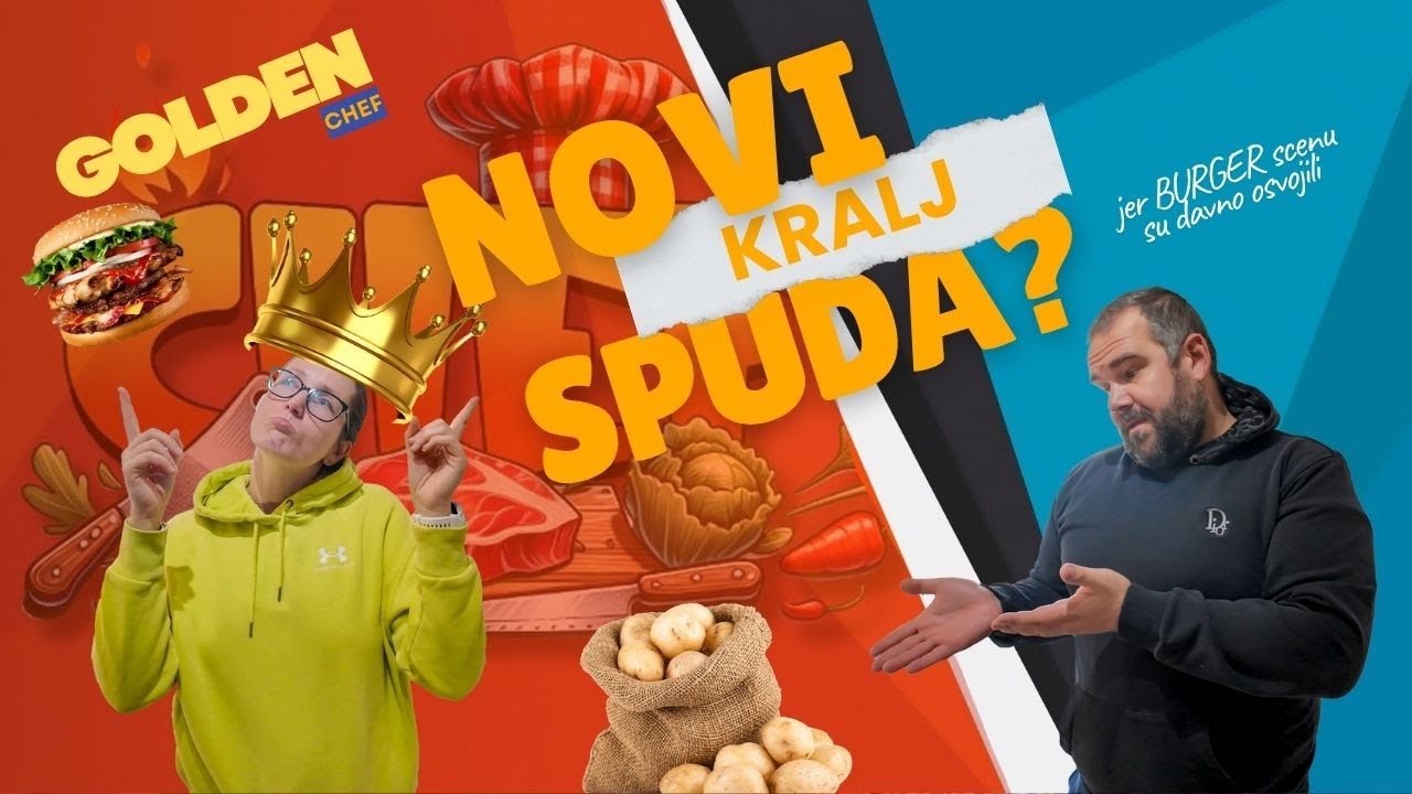 OZBILJNA KONKURENCIJA ILI… novi kralj SPUDA? 👑 Burger scenu davno su osvojili..ali OVO!!!!