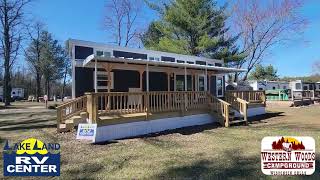 Turn-Key Park Model at Western Woods | Kropf Lakeside 8104BKWD Walkthrough
