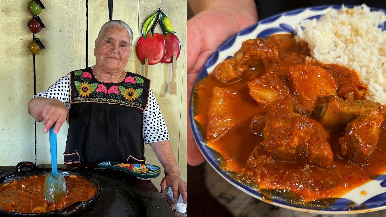 Receta de Mi Abuela que Tienen que Probar Hoy, Carne De Puerco En Tres Chiles