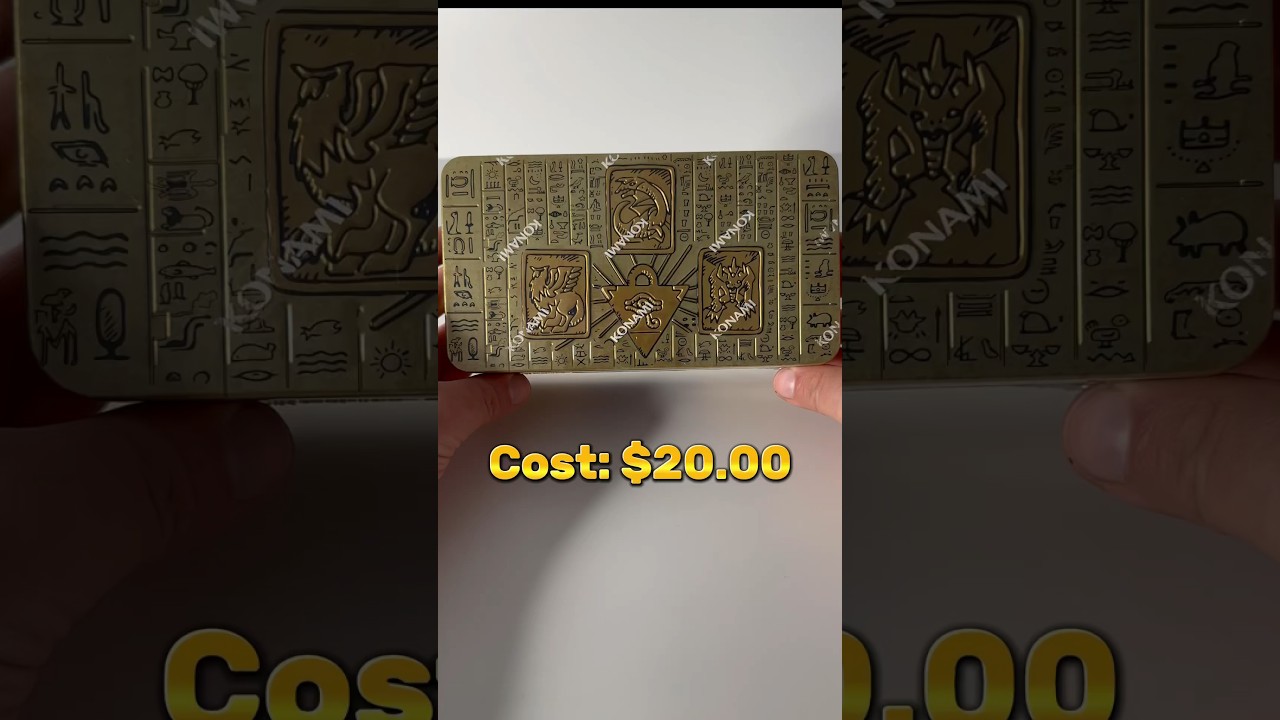 I open Yugioh Tin of the Pharaoh’s Gods