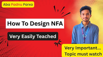 How to Design NFA (Non-Deterministic Finite Automata) | TOC