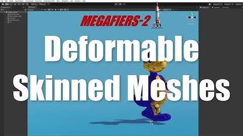 Deformable Skinned Meshes & Poke Modifier Tutorial