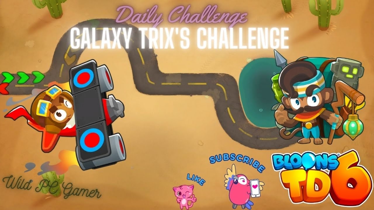 Bloons TD 6 Galaxy Trix's Challenge | Bloons TD 6 | WILD PC GAMER