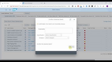 SAP Solution Manager + Micro Focus Service Manager integration - Monitoring and Alerting