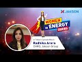 Women in energy  episode 1  watch ms radhika arora chro of jakson group