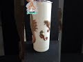 Seahorse Glitter Tumbler