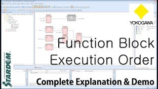 Yokogawa STARDOM - Determine Function Block Execution Order
