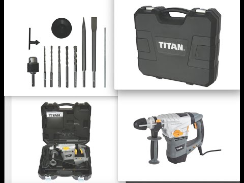 Titan Corded SDS Plus Drill | Screwfix 