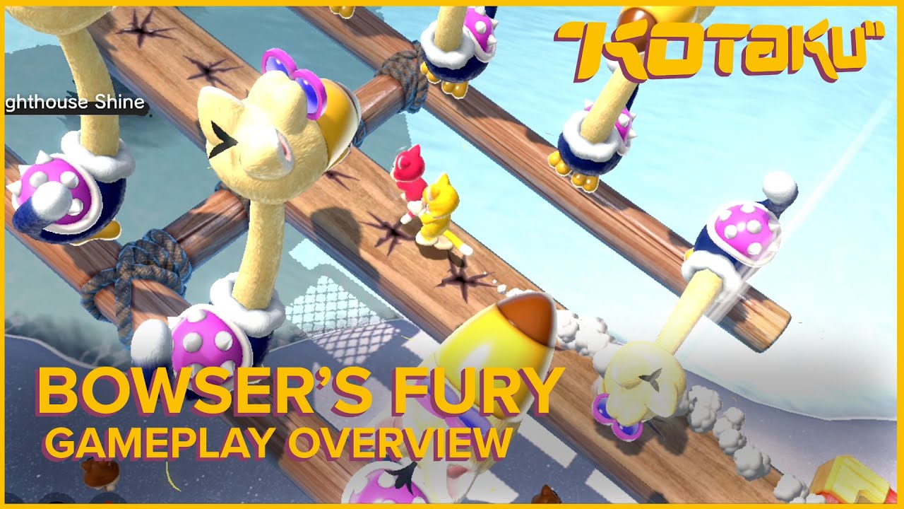 Bowser's Fury Gameplay - Kotaku