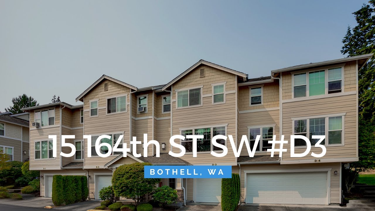 Bothell Homes For Sale 15 164th ST SW D3, Bothell McDonald Real