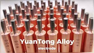 High-Precision Tungsten-Inlaid Electrodes & Copper-Tungsten Solutions | Custom Welding Components ⚡️