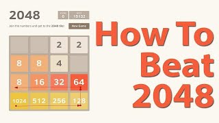 What is the optimal strategy for 2048?