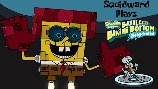 Squidward Plays SpongeBob SquarePants Battle for Bikini Bottom Rehydrated Part 8: Death by SpongeBot