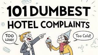 101 Dumbest Complaints Received by Hotels in the US