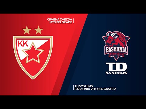 Crvena Zvezda mts Belgrade - TD Systems Baskonia Vitoria-Gasteiz Highlights | EuroLeague Round 2
