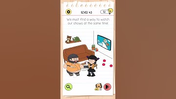 Brain Test 4 : Tricky Friends Level 43 Walkthrough