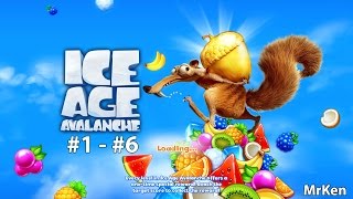 ICE AGE Avalanche Android |  iOS Walkthrough - Gameplay  Level 1-6