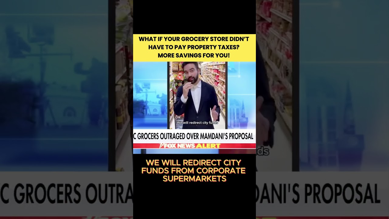 What If Grocery Stores Paid ZERO Property Tax? Here’s What Happens to Prices!  |  Shorts