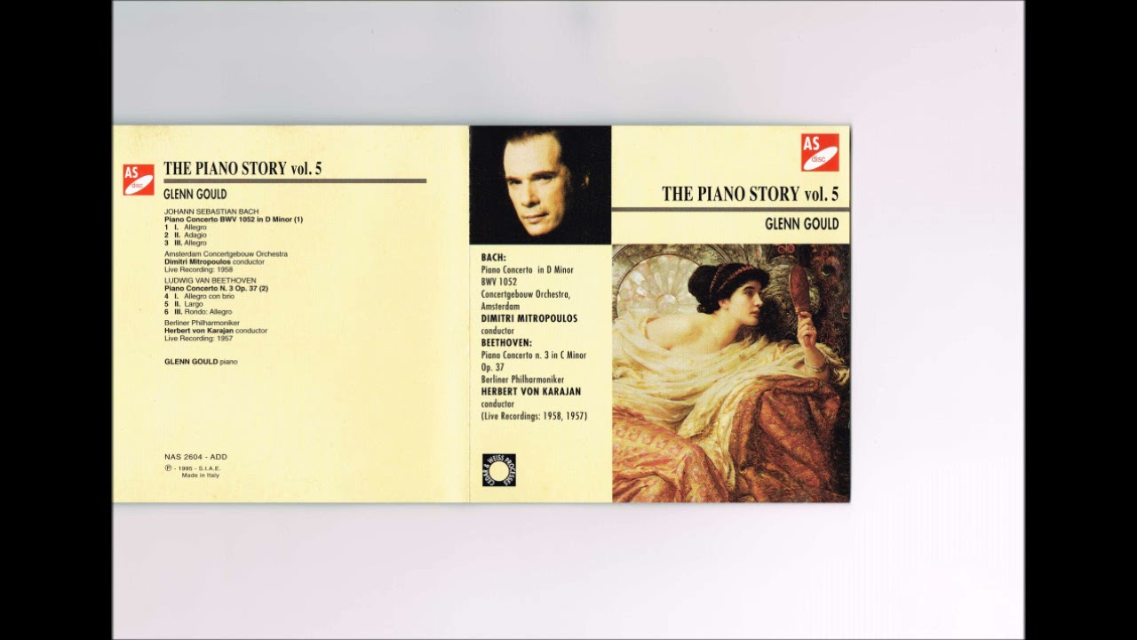 Beethoven - Piano Concerto No.3 Gould Karajan Berliner - YouTube